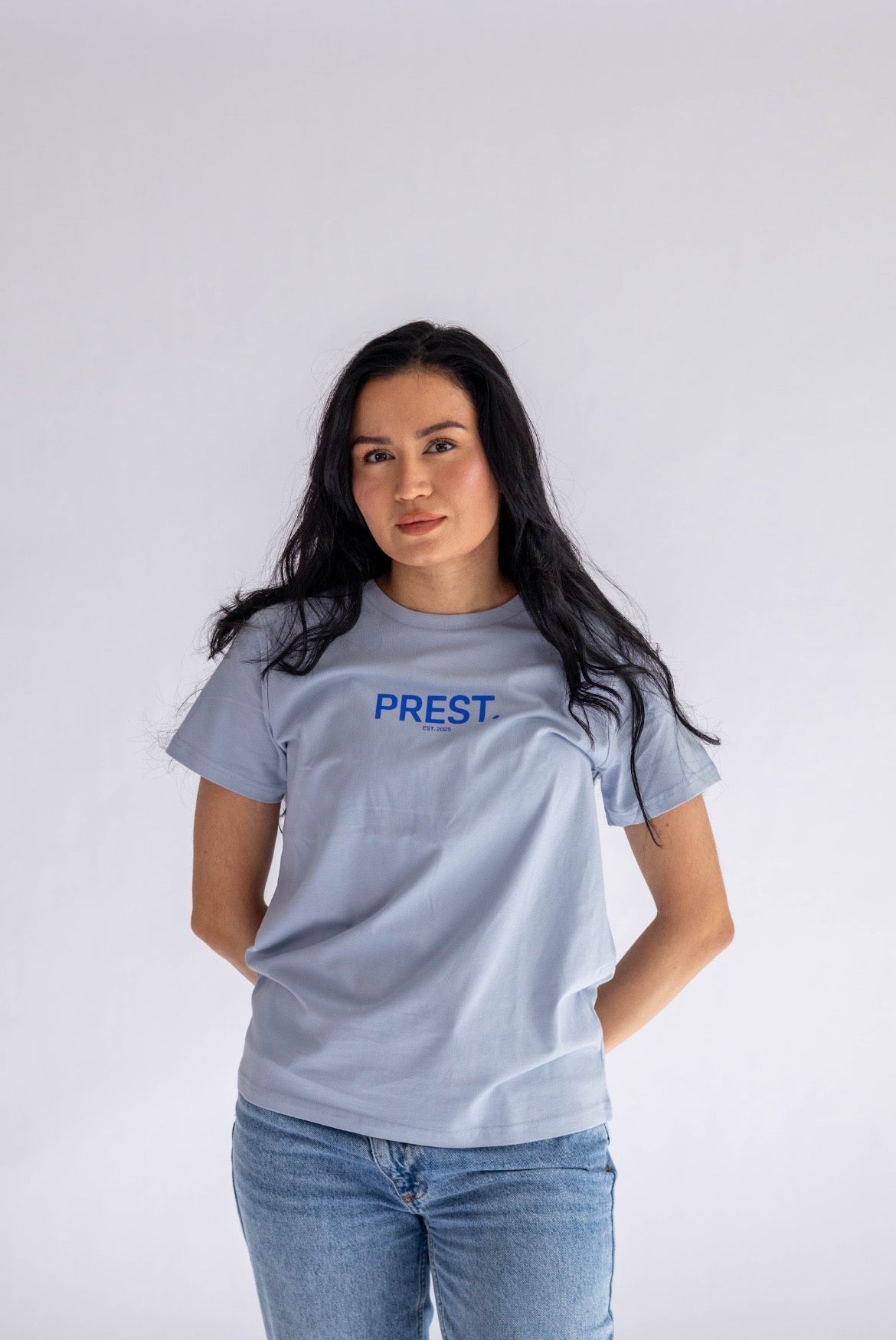 Women’s Regular Fit T-Shirt (Powder Blue)